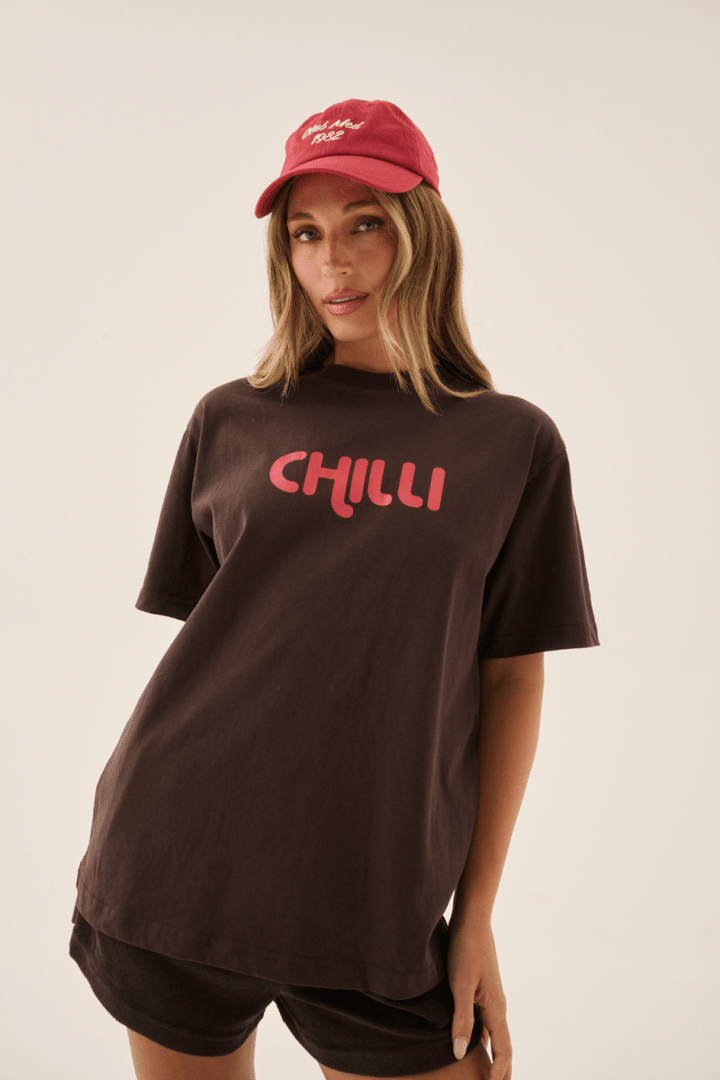 Chilli Tee Mocha Araminta James