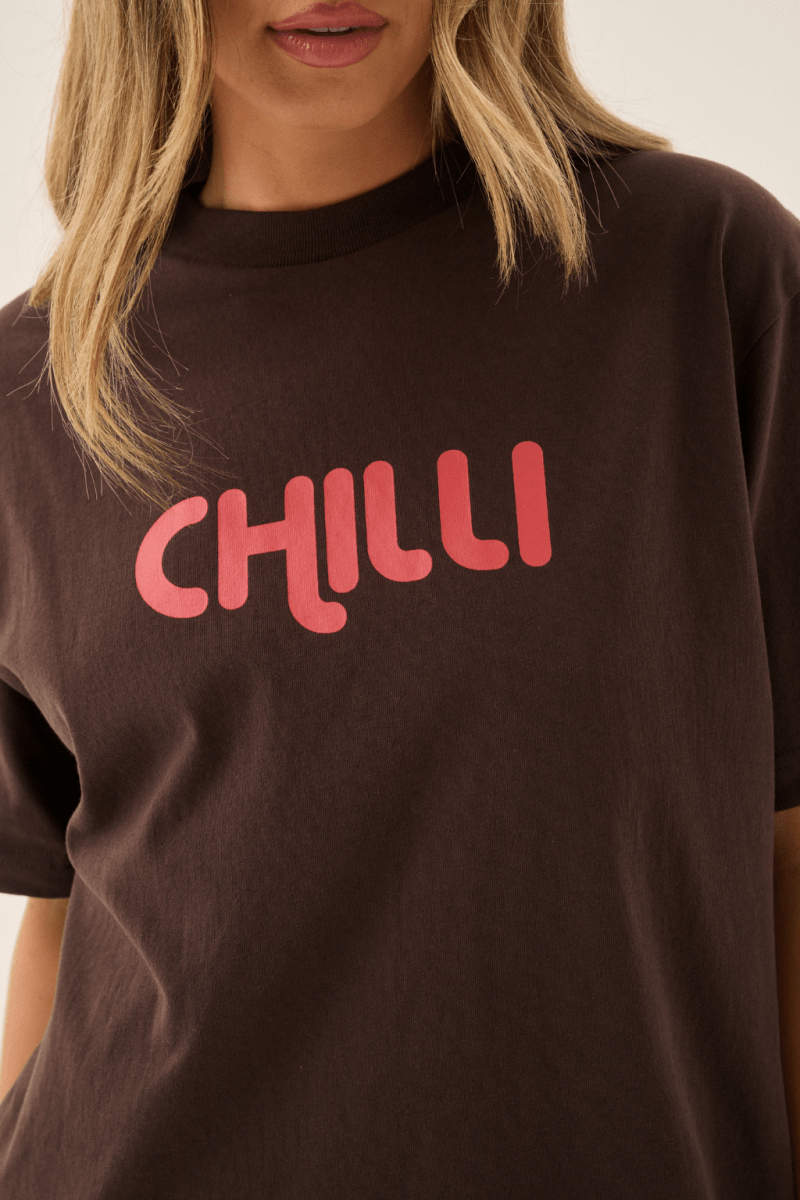 Chilli Tee Mocha Araminta James