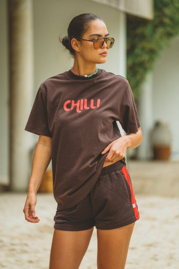 Chilli Tee Mocha Araminta James