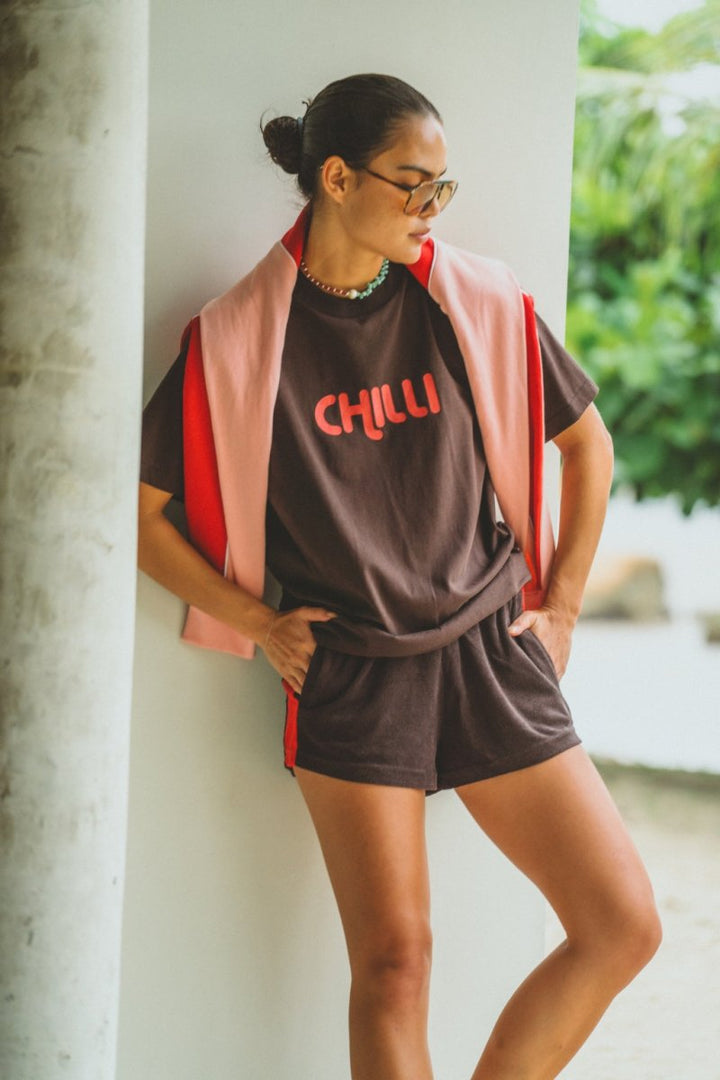 Chilli Tee Mocha Araminta James