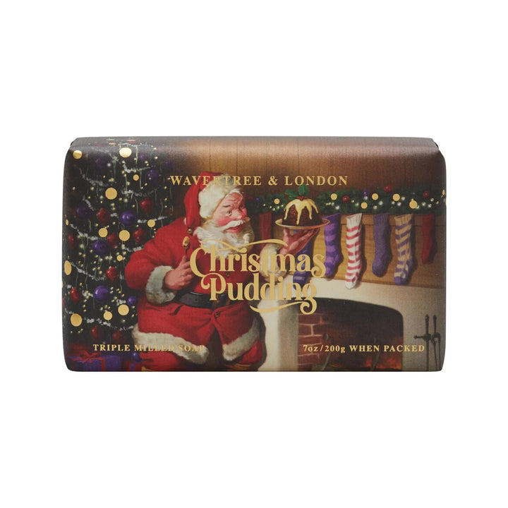 Christmas Pudding Candle soap Wavertree & London