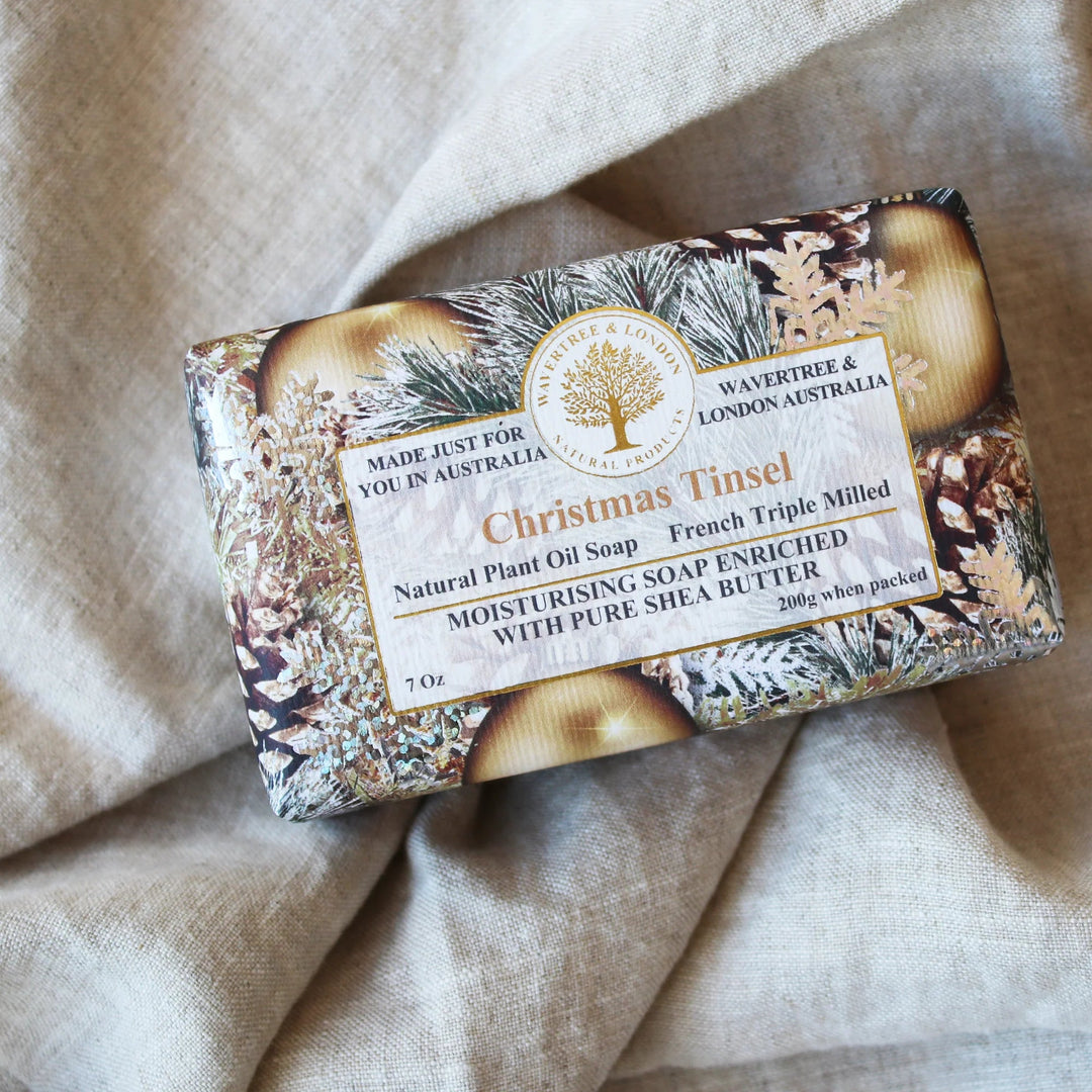 Christmas Tinsel Soap soap Wavertree & London