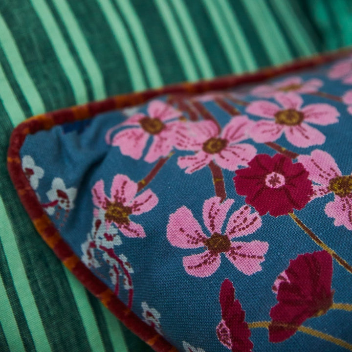 Claire Reversible Cushion - Mustard cushion Sage and Clare