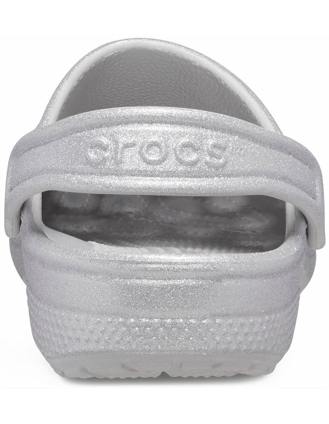 Classic Glitter Croc PCs - Silver Glitter shoes Crocs