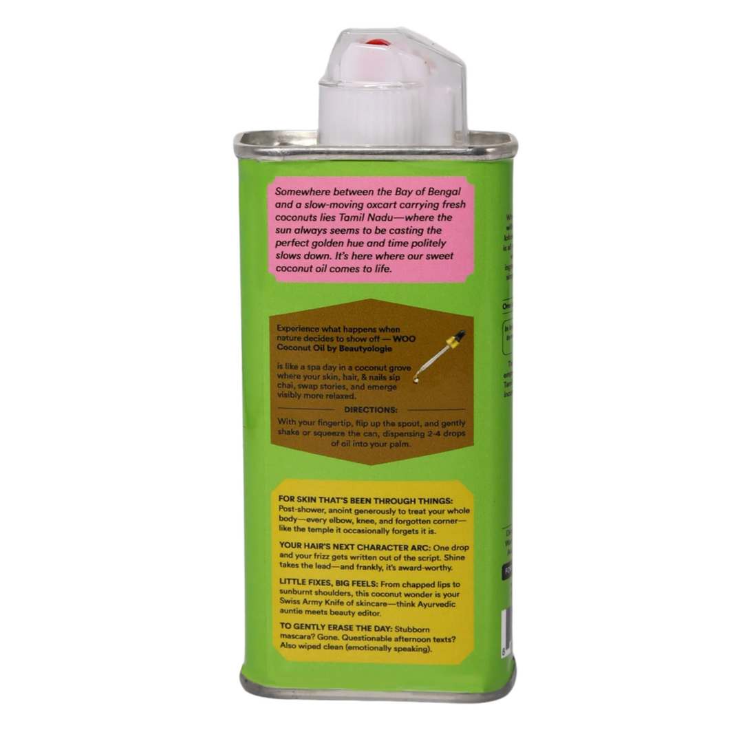 WOO Coconut Oil – Pure Coconut Luxury for Soft, Hydrated Skin & Hair WOO Oils