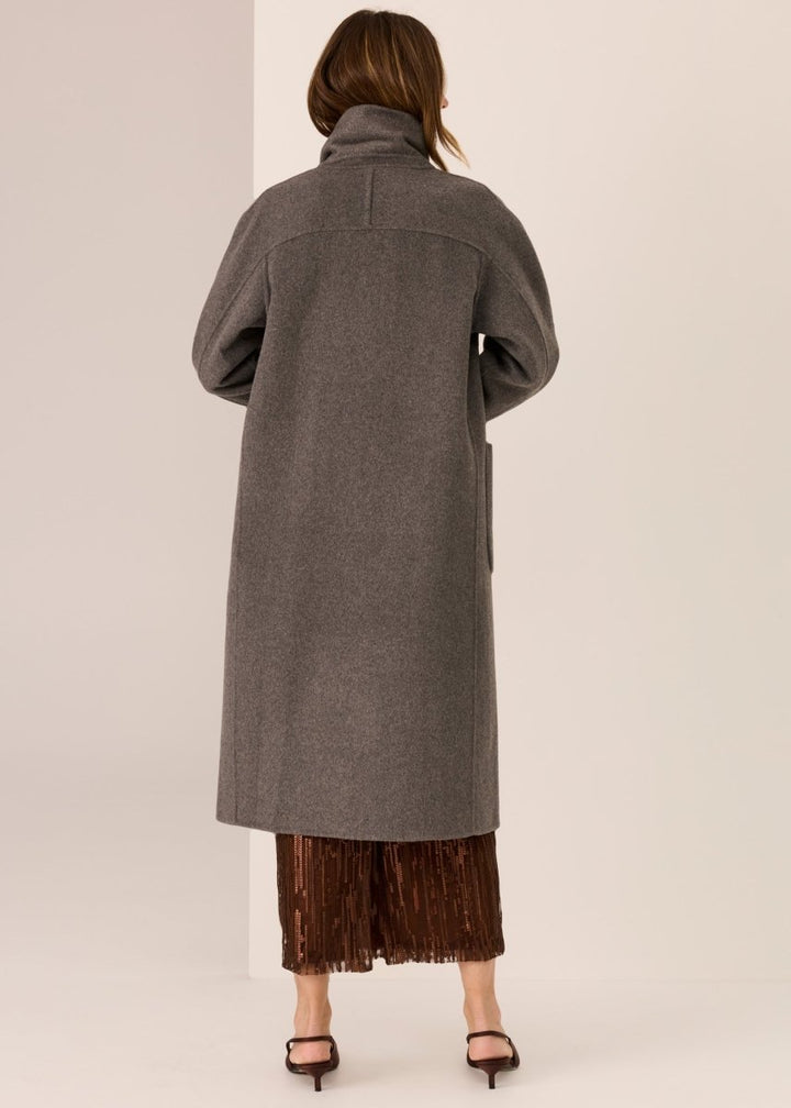 Cohen Long Coat - Charcoal Coats &amp; Jackets POL