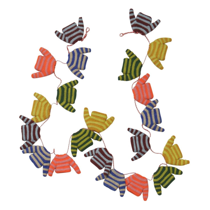 Cosetta Felt Bunting Sage & Clare