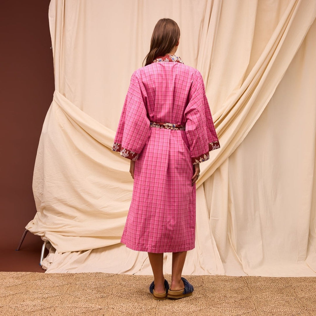 Cosmin Cotton Robe Robes Sage &amp; Clare