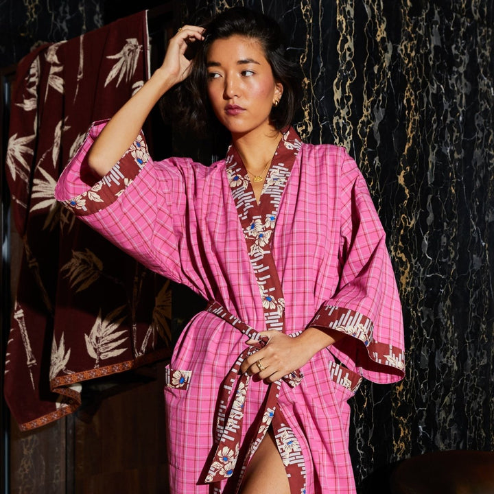 Cosmin Cotton Robe Robes Sage &amp; Clare