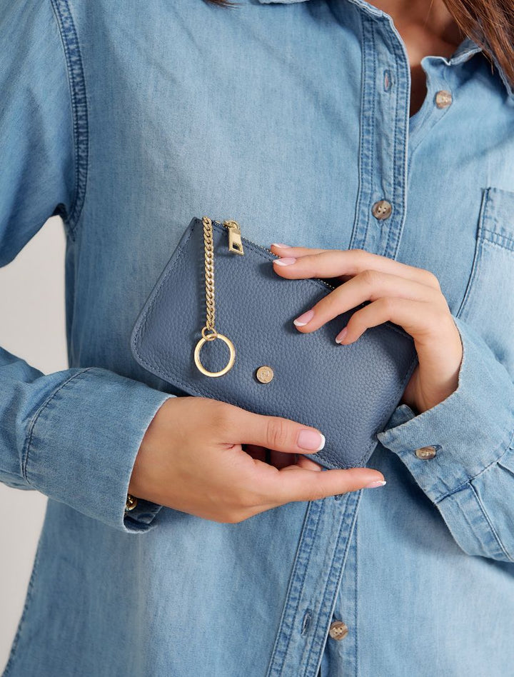 Courtney Card Wallet - Navy wallet zjoosh