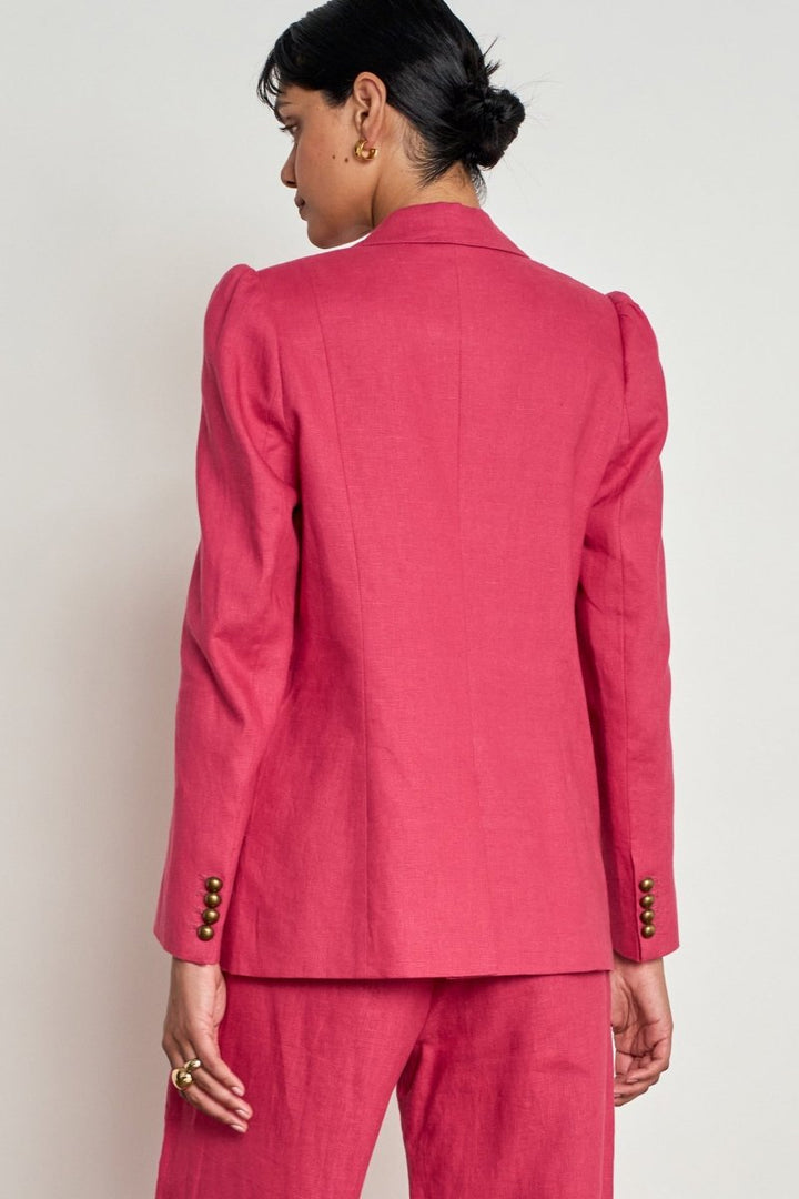 crest jacket - rhubarb Zoe Kratzmann