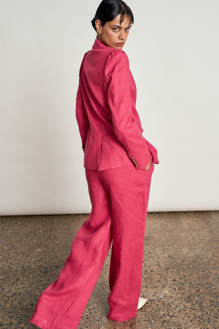 crest jacket - rhubarb Zoe Kratzmann