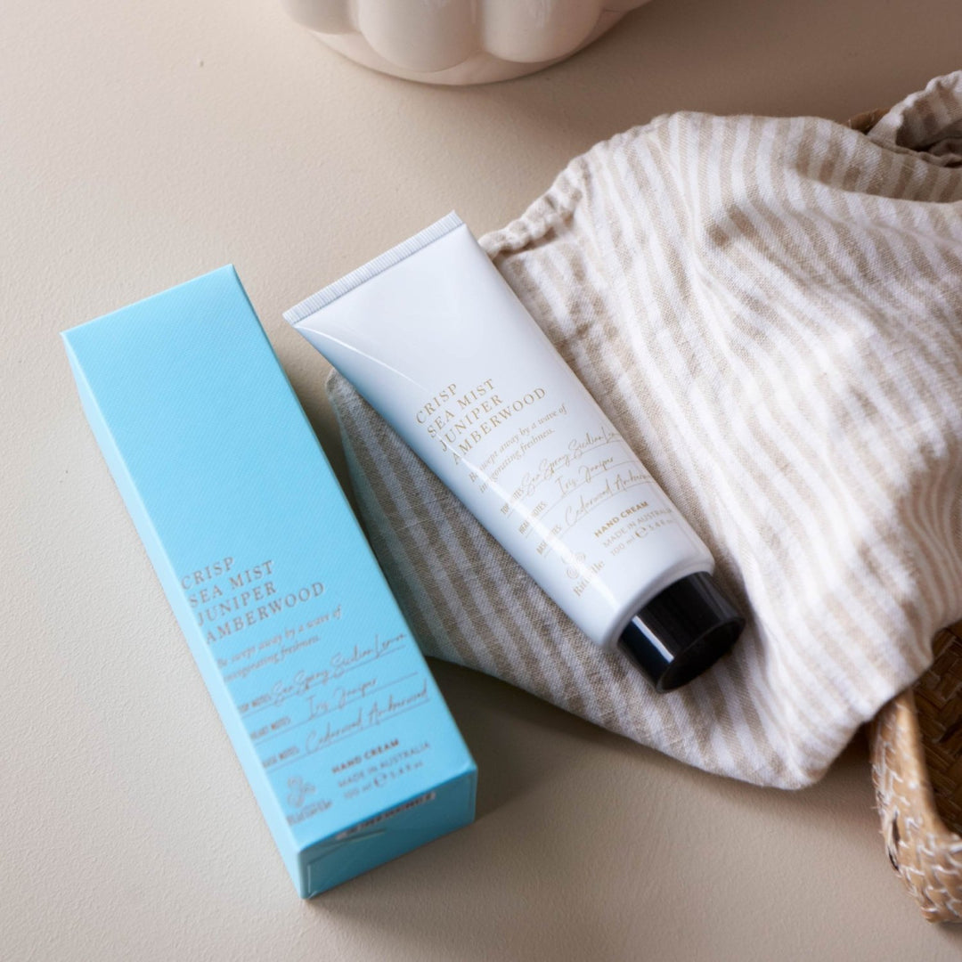 Crisp Sea Mist, Juniper, Amberwood<br> Hand Cream | 100ml - Stanleyandstone