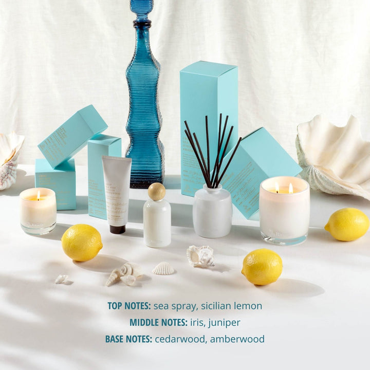 Crisp Sea Mist, Juniper, Amberwood<br>Fragrance Diffuser Set | 220ml - Stanleyandstone