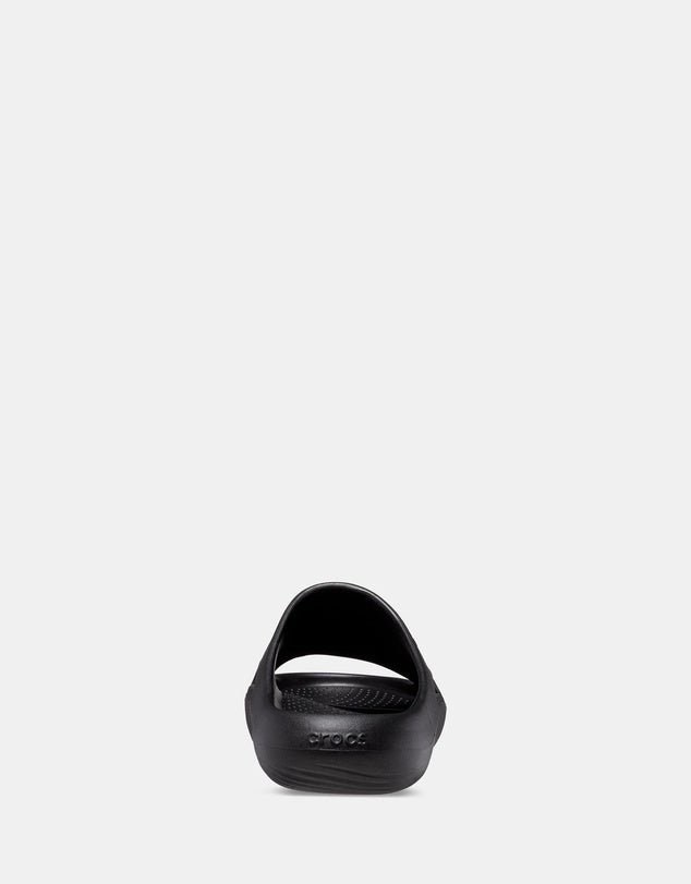 Croc Mellow Recovery Slides - Black croc Crocs