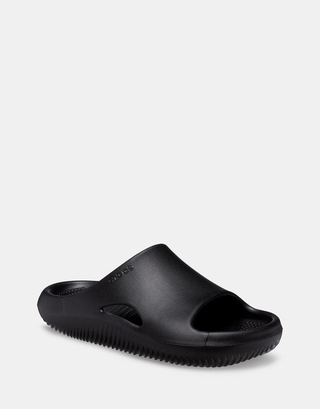 Croc Mellow Recovery Slides - Black croc Crocs