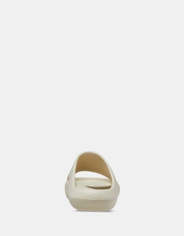 Croc Mellow Recovery Slides - Bone croc Crocs