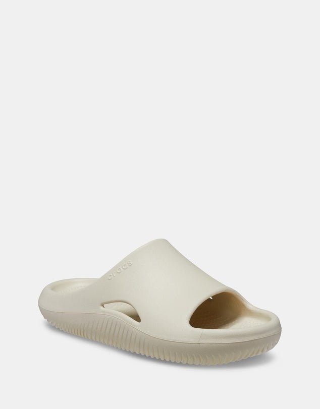 Croc Mellow Recovery Slides - Bone croc Crocs