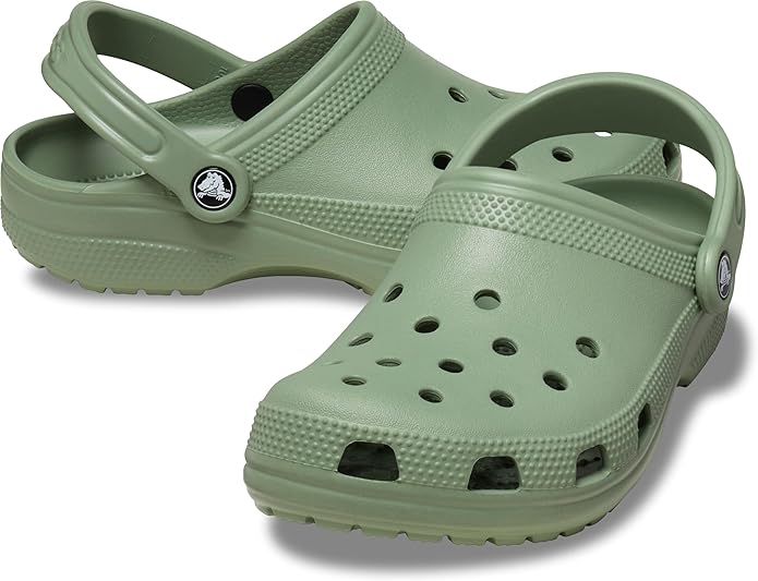 Kids Crocs Classic Clog - Moss croc Crocs