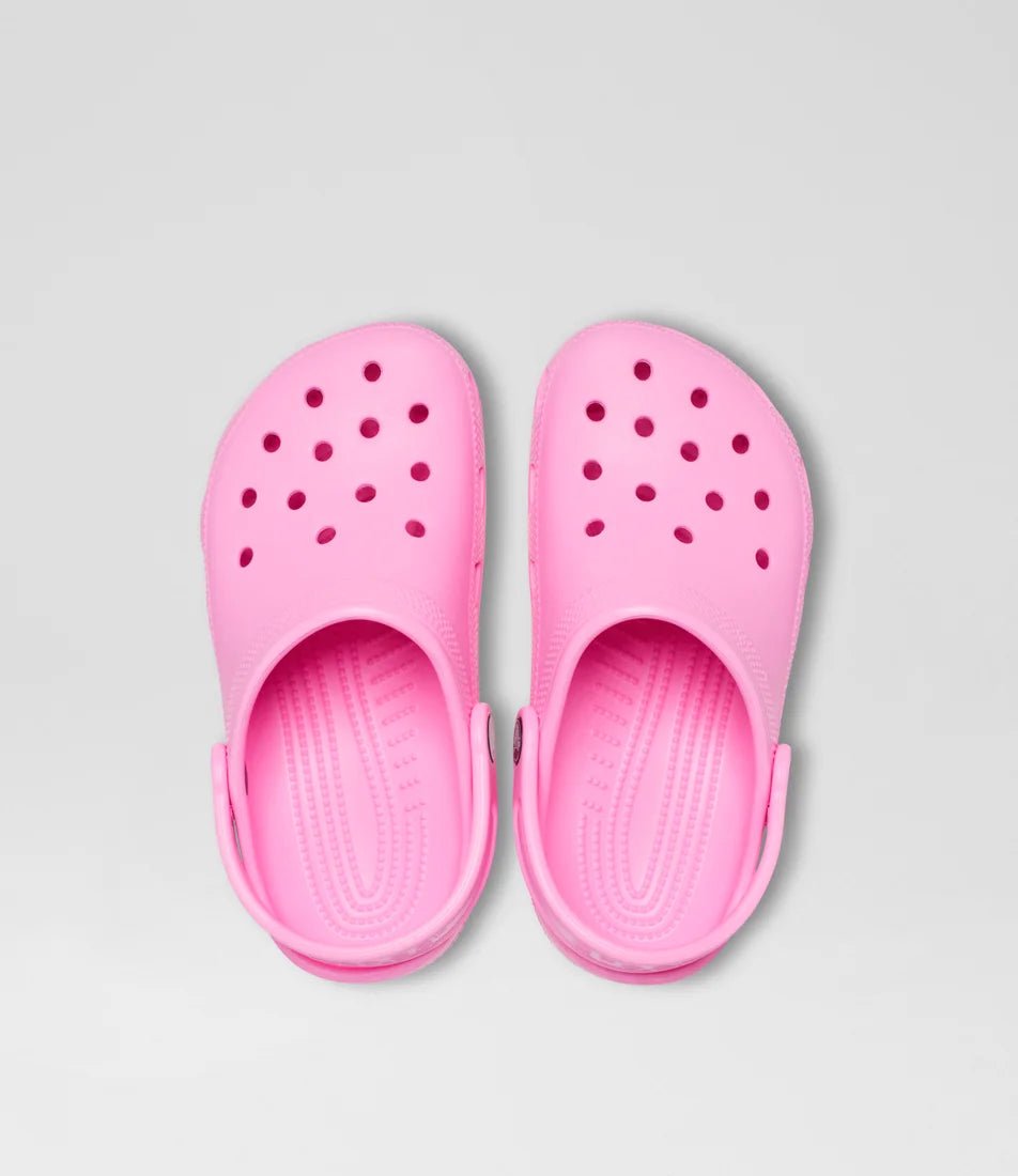 Crocs Kids Classic Clog - Taffy Pink Shoes Crocs