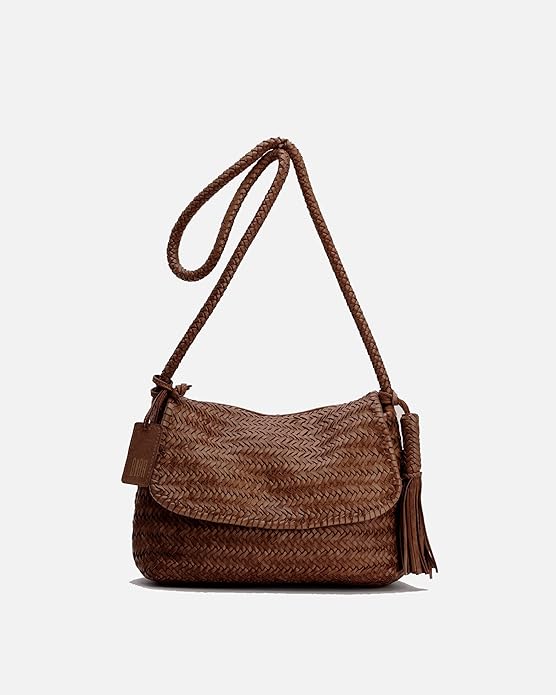 Cross bag BIBA Perkins - Brown Handbags Biba