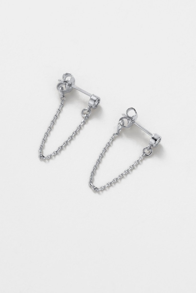 Crystal Chain Wrap Earring Earrings Zafino Jewellery