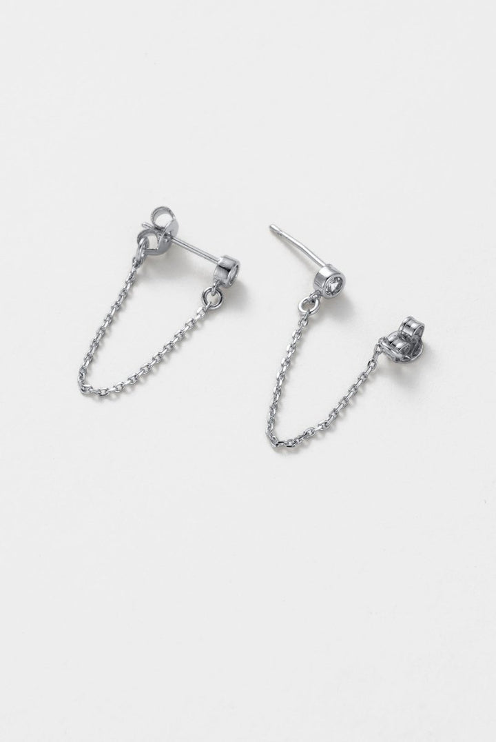 Crystal Chain Wrap Earring Earrings Zafino Jewellery