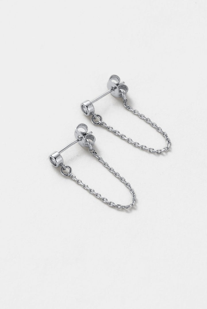 Crystal Chain Wrap Earring Earrings Zafino Jewellery