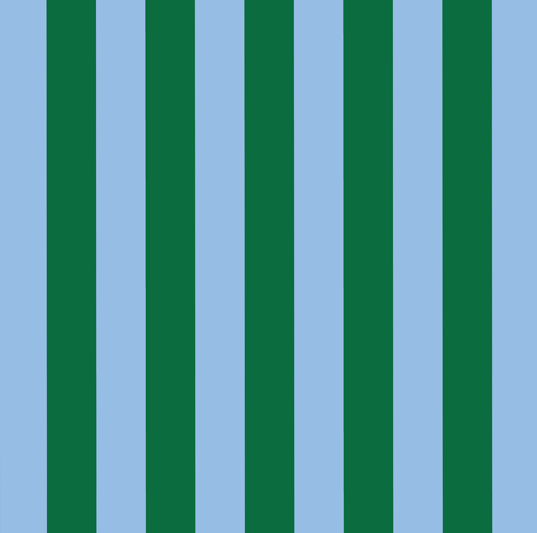 Mini Tote – Green Blue Stripe Tote Bag Project Ten Pty Ltd