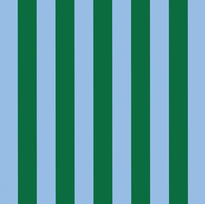 Mini Tote – Green Blue Stripe Tote Bag Project Ten Pty Ltd