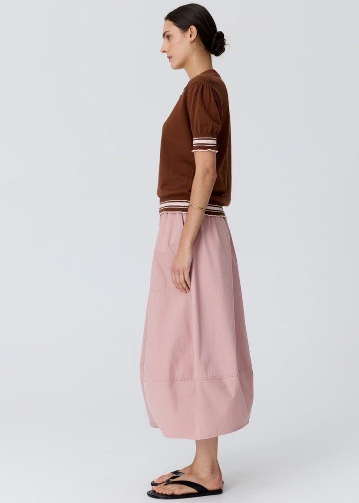 Dahlia Knit Polo - Stanleyandstone