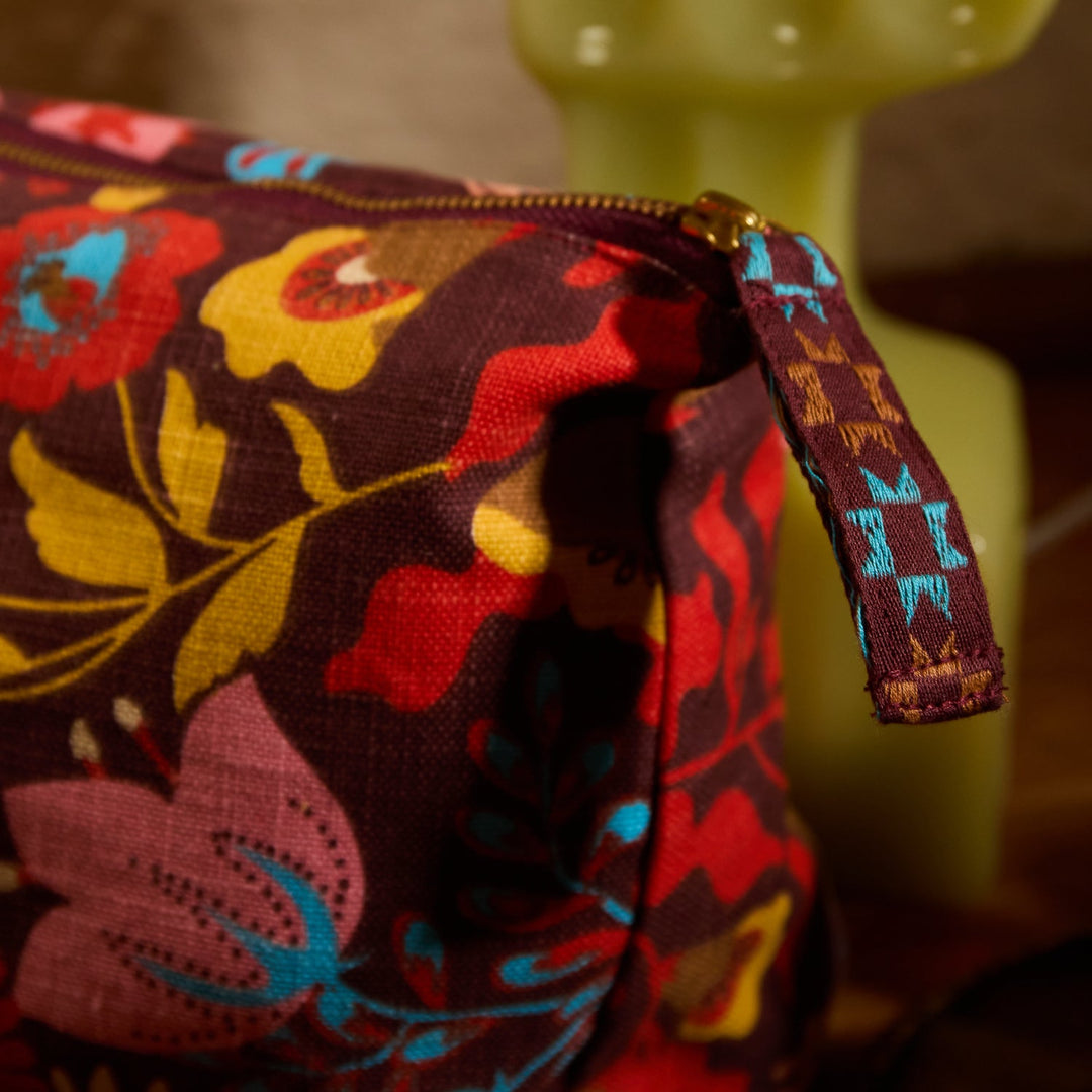 Sloane Cosmetic Bag Sage &amp; Clare