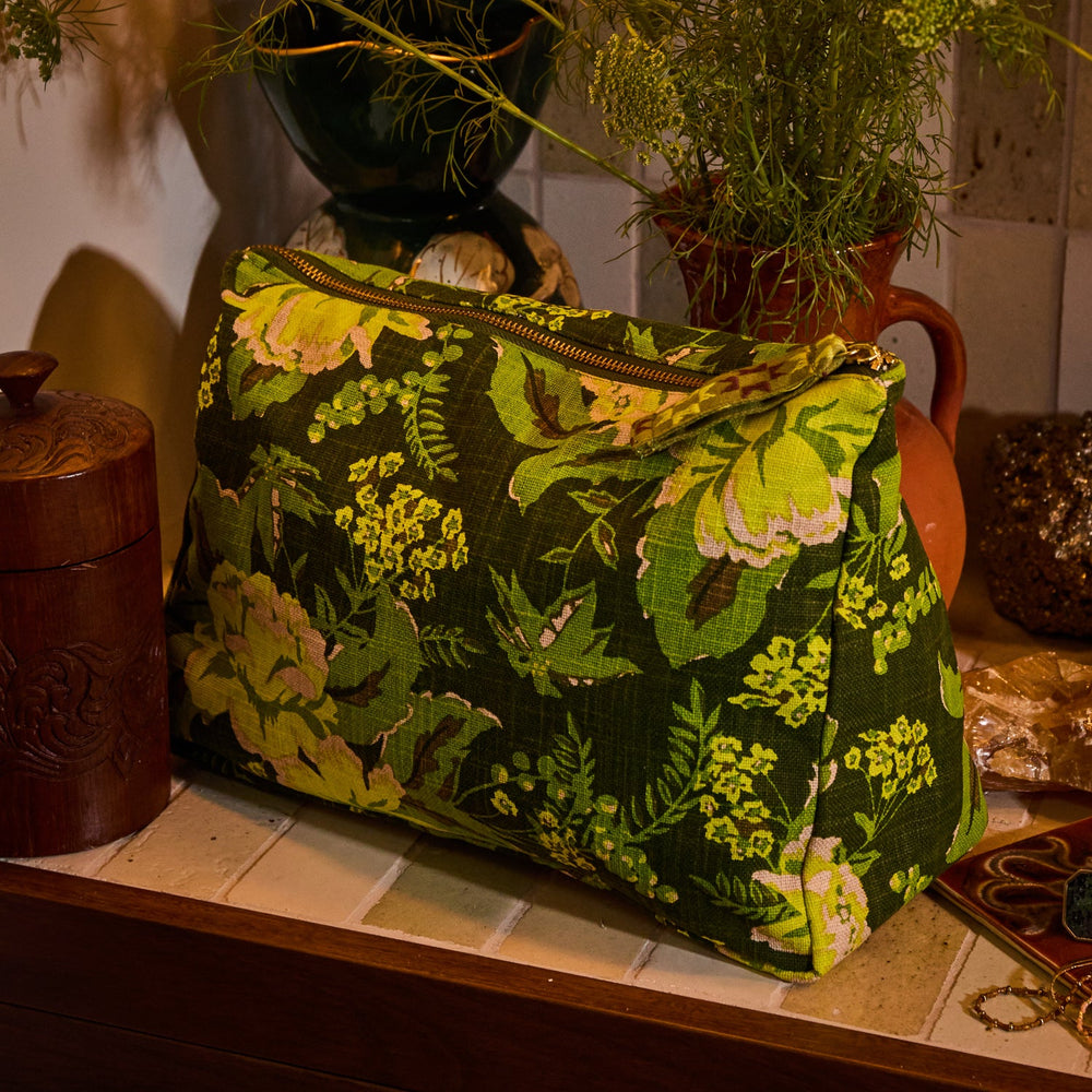 Sierra Cosmetic Bag Sage & Clare