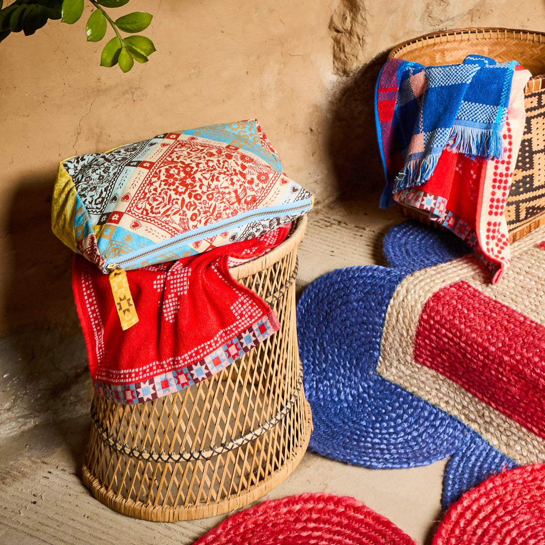 Bonny Hand Towel - Poppy