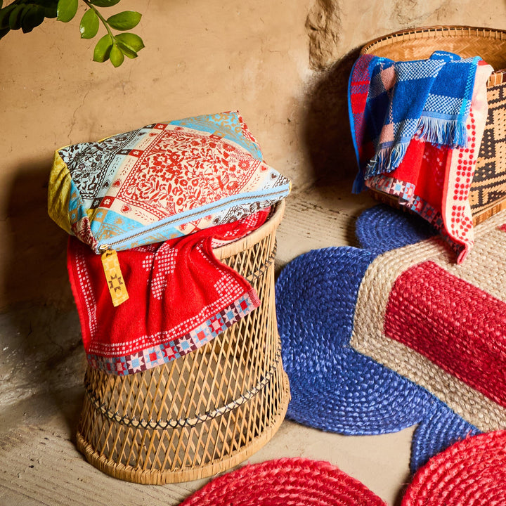 Bonny Hand Towel - Poppy