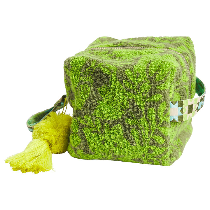 Indiana Terry Pouch - Cactus Green Sage &amp; Clare Small