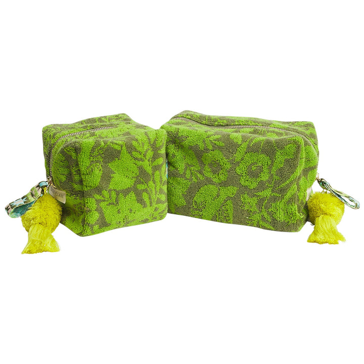 Indiana Terry Pouch - Cactus Green Sage &amp; Clare