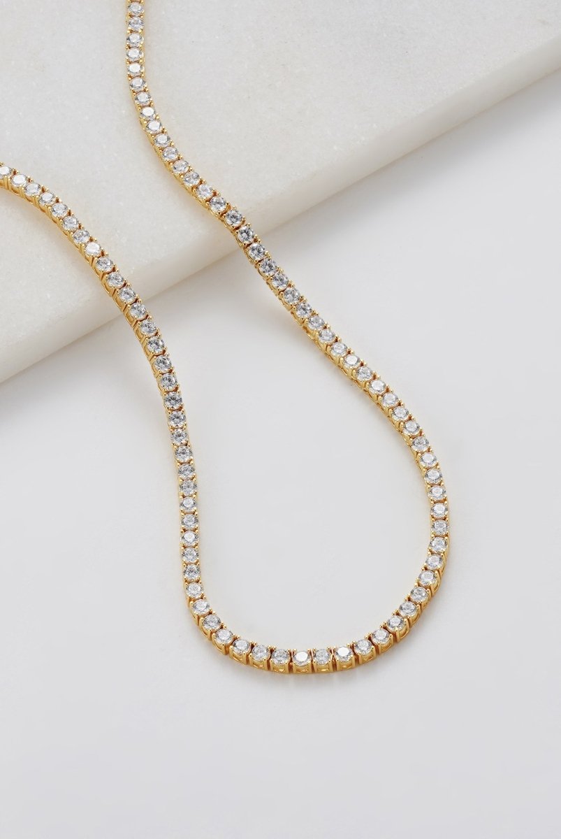 Dani Tennis Necklace Necklaces Zafino Jewellery