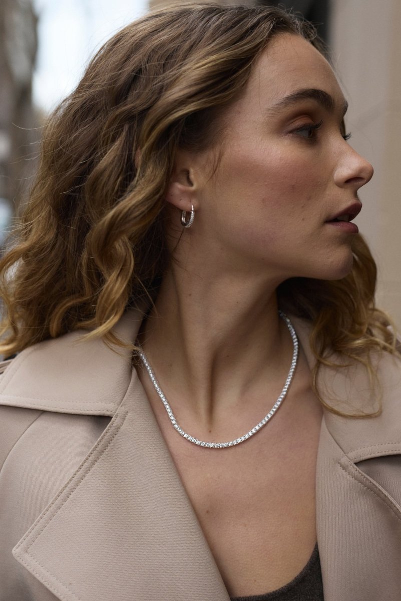 Dani Tennis Necklace Necklaces Zafino Jewellery