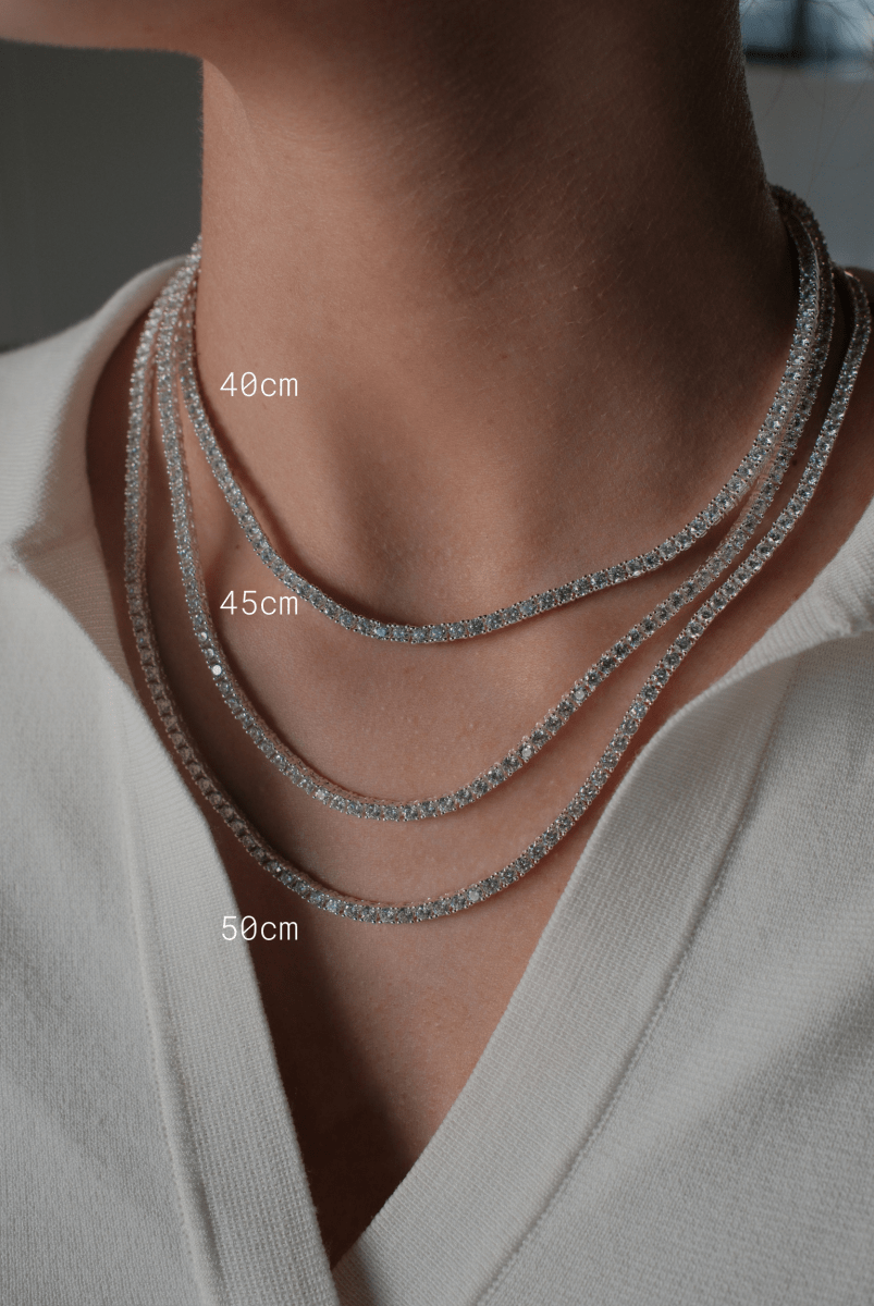 Dani Tennis Necklace Necklaces Zafino Jewellery