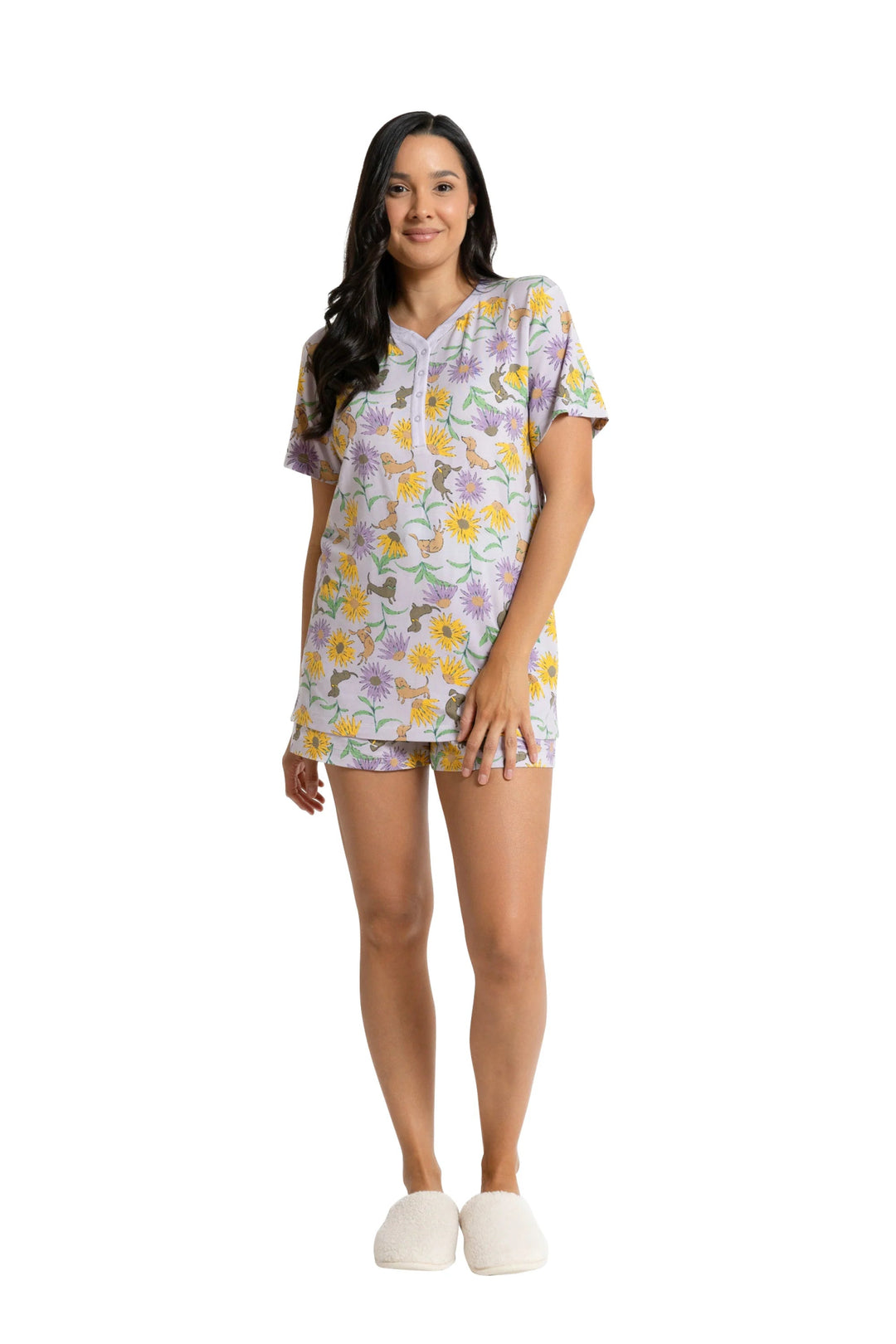 Dashing Sunflower sleepwear Souluna Sleepwear