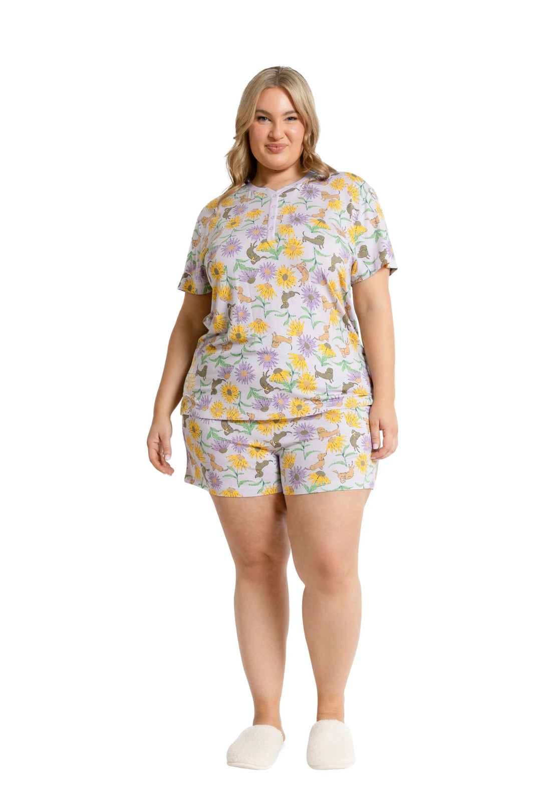 Dashing Sunflower sleepwear Souluna Sleepwear