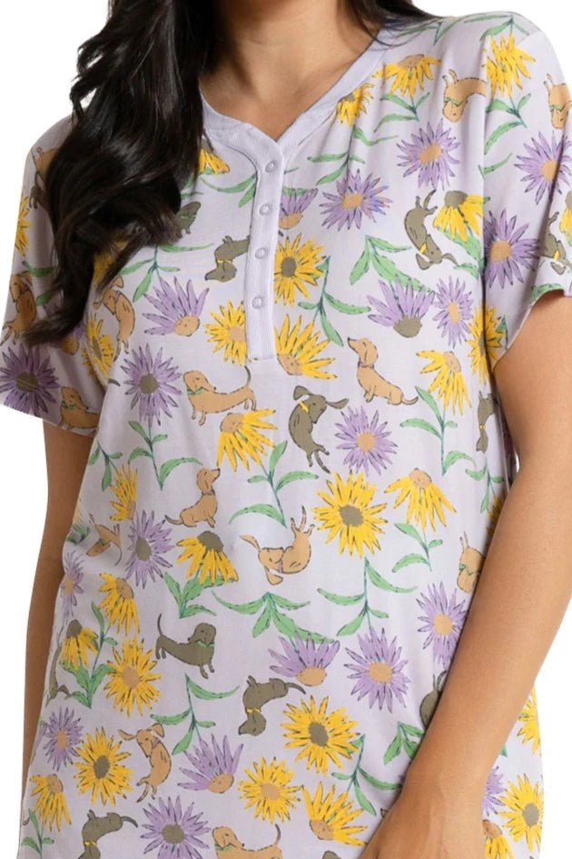 Dashing Sunflower sleepwear Souluna Sleepwear