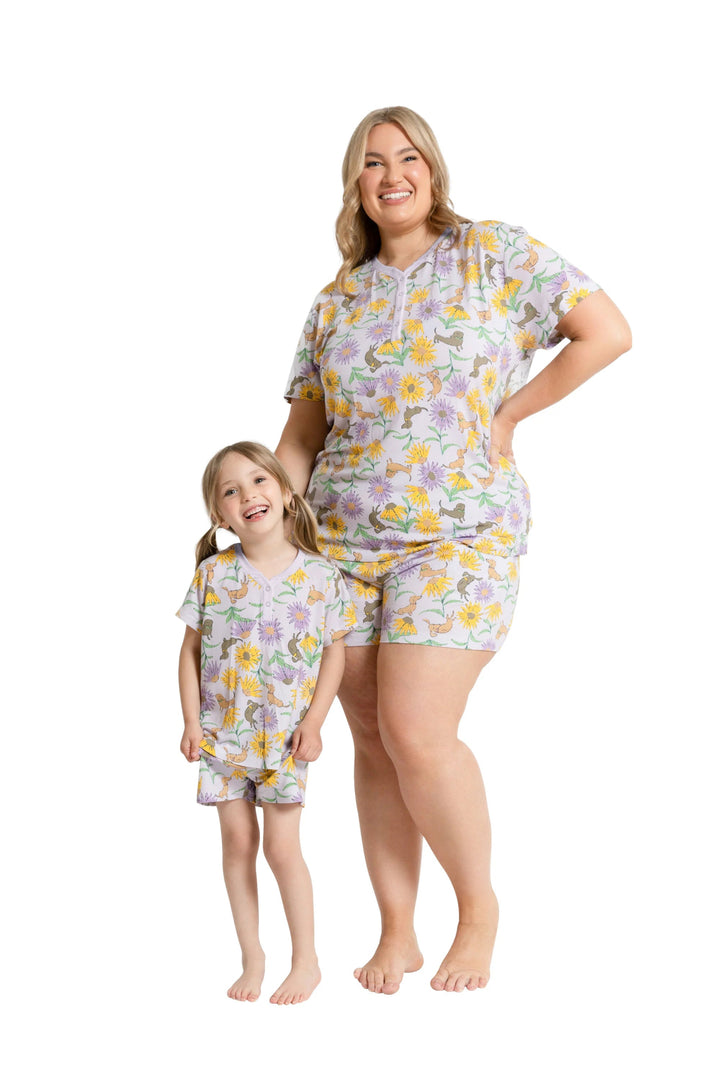Dashing Sunflower sleepwear Souluna Sleepwear