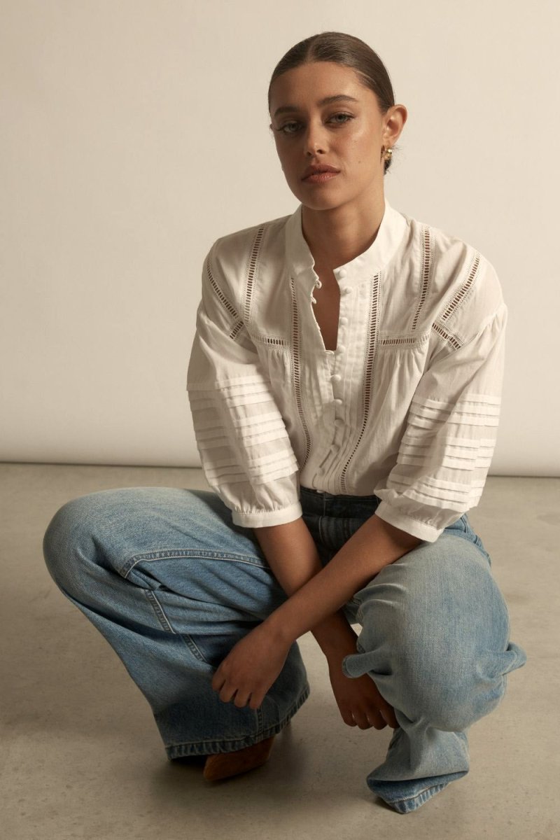 Daydream top - PORCELAIN blouse Zoe Kratzmann