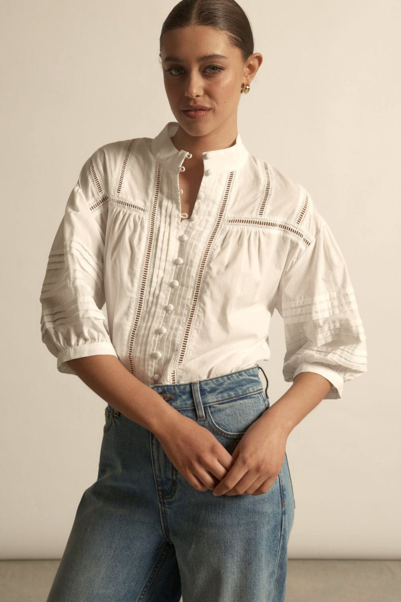 Daydream top - PORCELAIN blouse Zoe Kratzmann