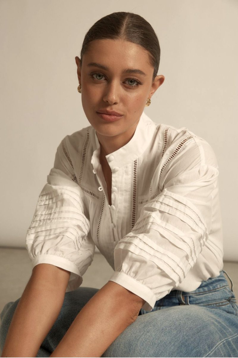 Daydream top - PORCELAIN blouse Zoe Kratzmann