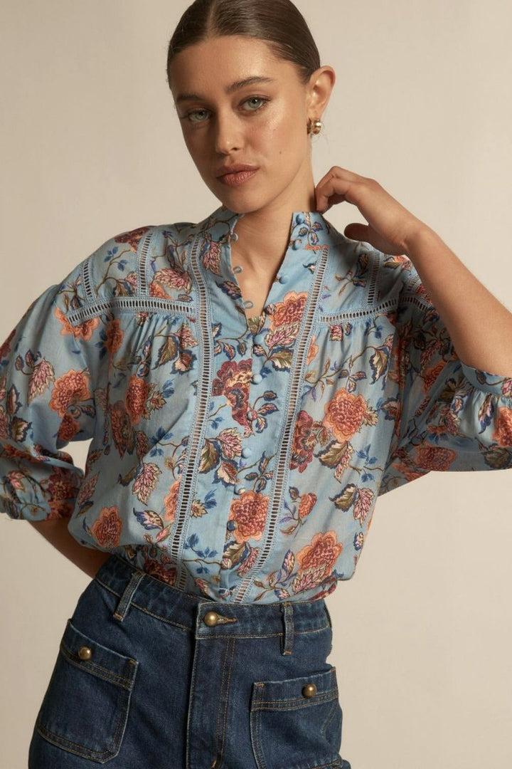 Daydream top - Twilight Bloom Blouse Zoe Kratzmann