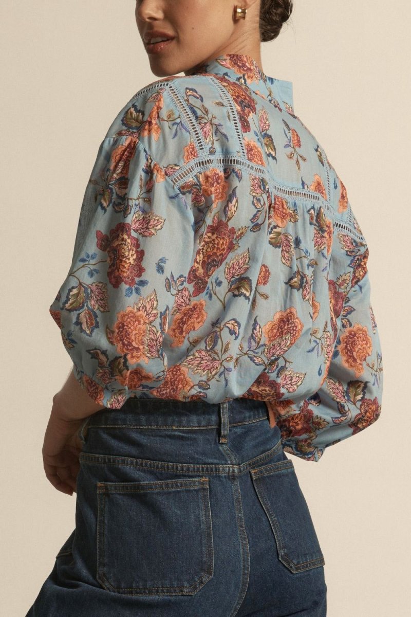 Daydream top - Twilight Bloom Blouse Zoe Kratzmann