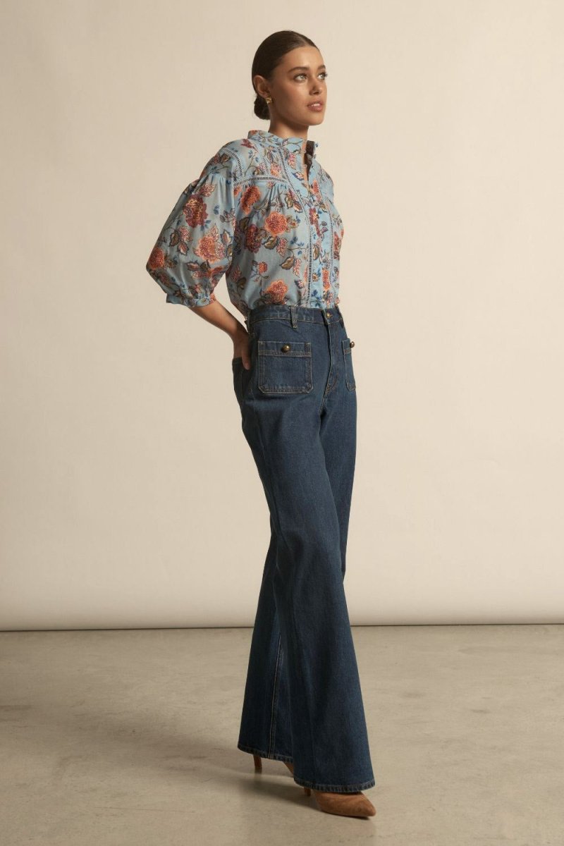 Daydream top - Twilight Bloom Blouse Zoe Kratzmann